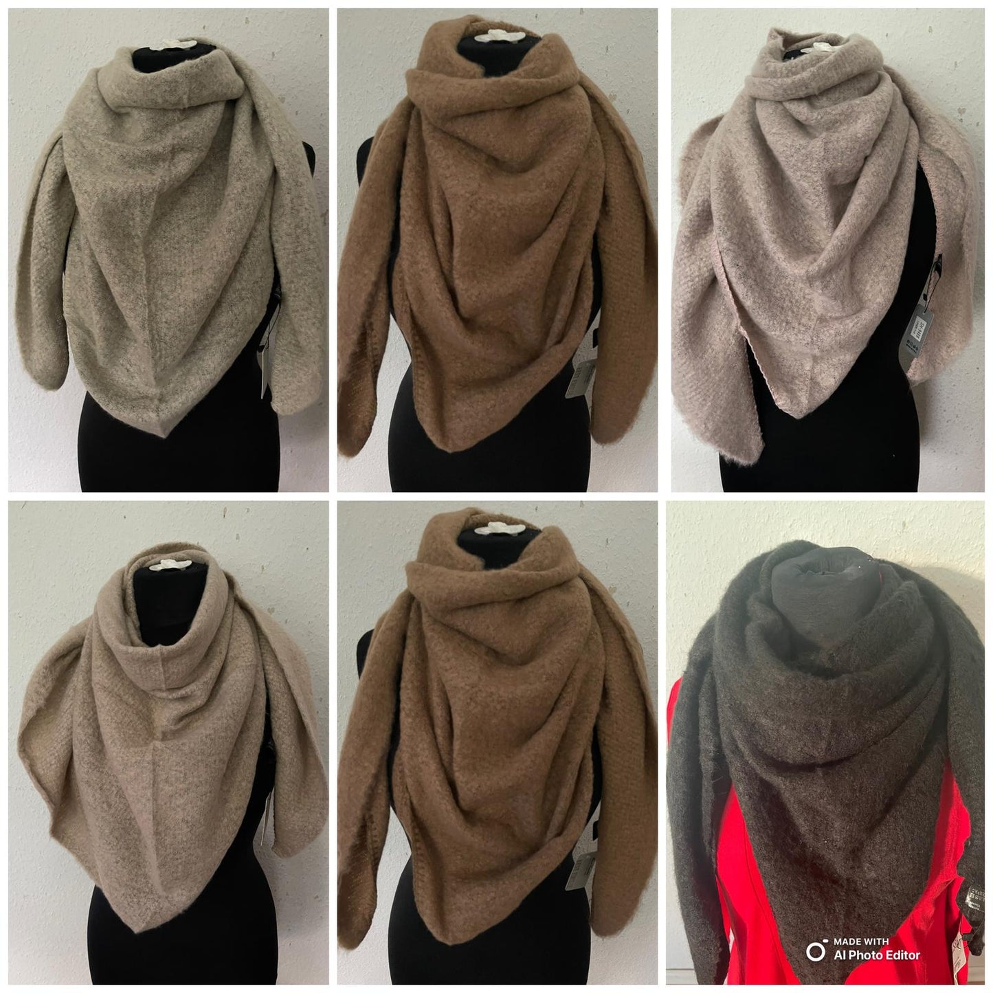 Stilvolle Dreieckstücher mit Leopardenmuster, Statement-Prints & mehr – Perfekt für Herbst & Winter