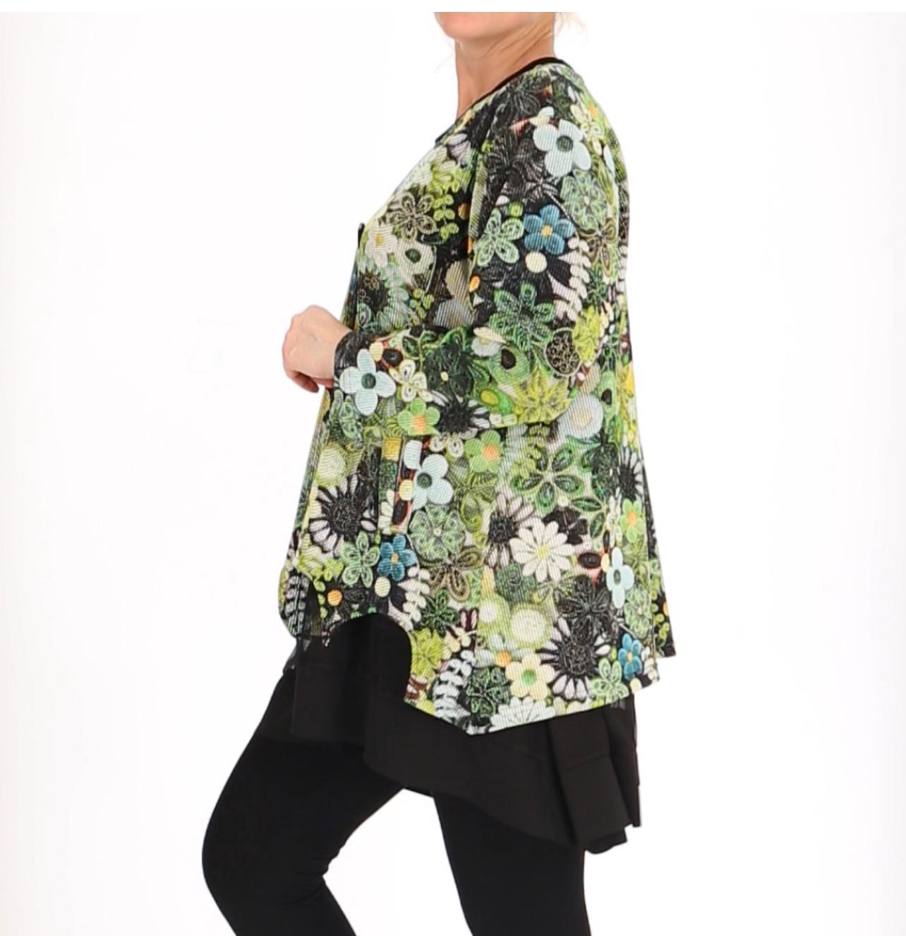 Leichter Damen Jacke-Stylisch kombinierbar mit Kleid, Jumpsuit oder Jeans.