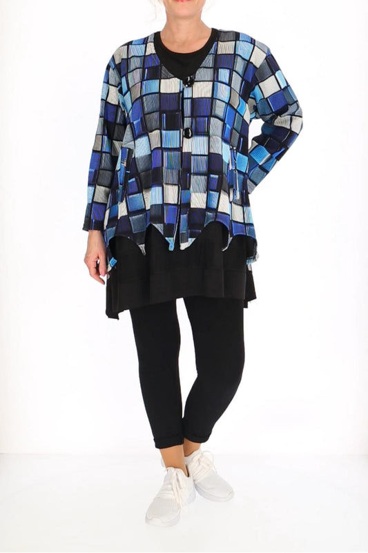 „Damen Jacke mit Knopf – Leichte Sommerjacke – Eleganter Kurzjacke von NaveedMode“