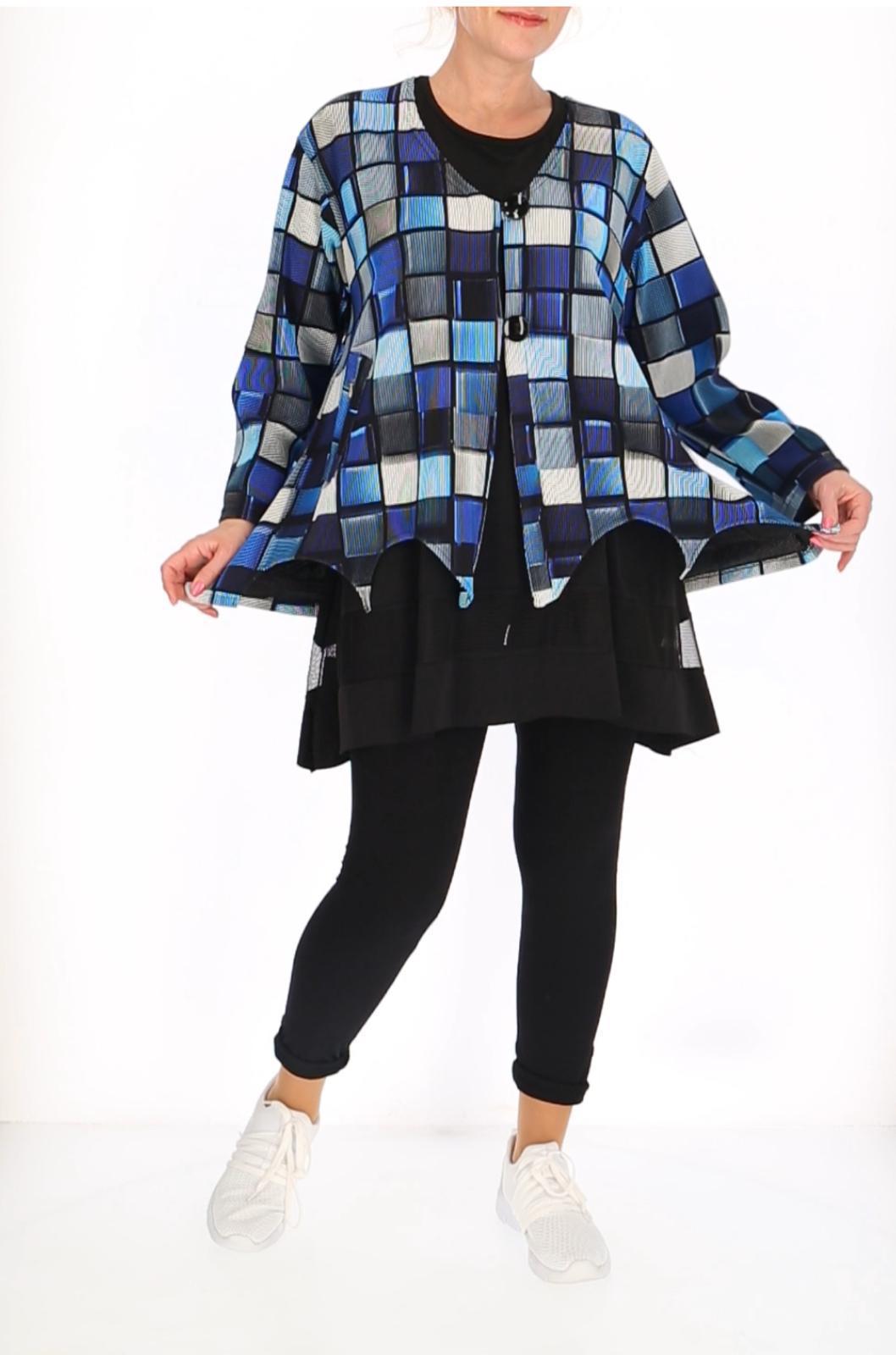 „Damen Jacke mit Knopf – Leichte Sommerjacke – Eleganter Kurzjacke von NaveedMode“