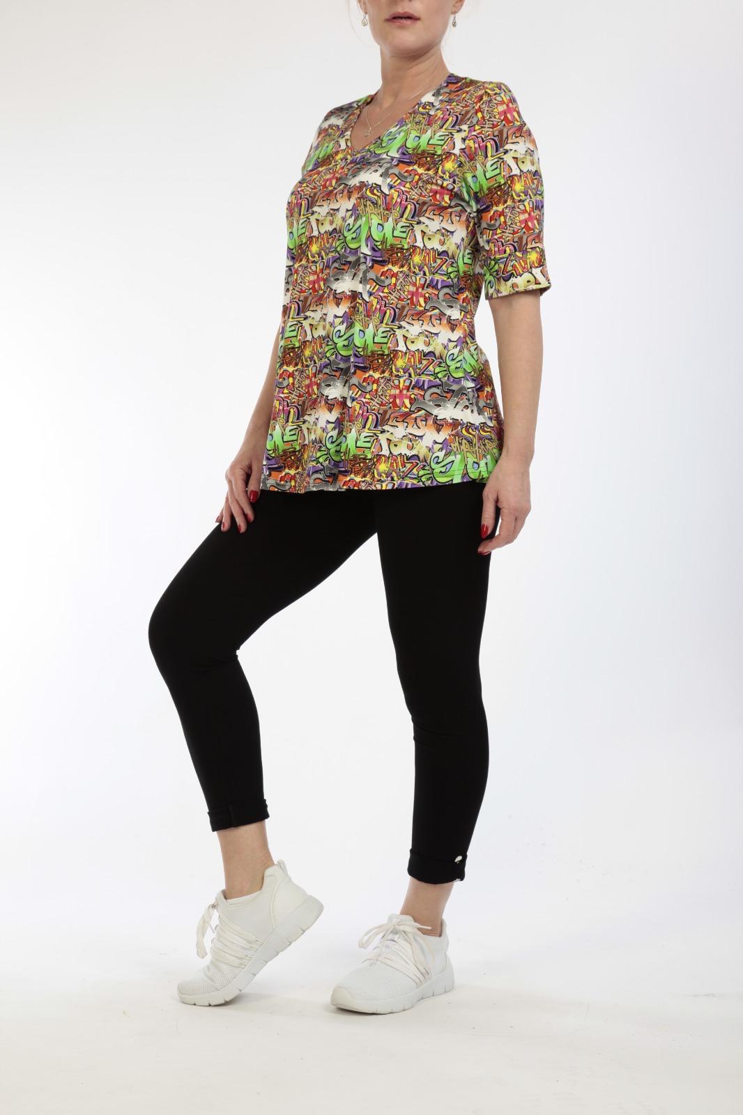 Waoo Damen T-Shirt – Farbiges shirt von NaveedMode