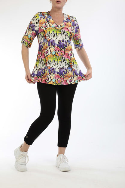 Damen T-Shirt – Farbiges shirt von NaveedMode