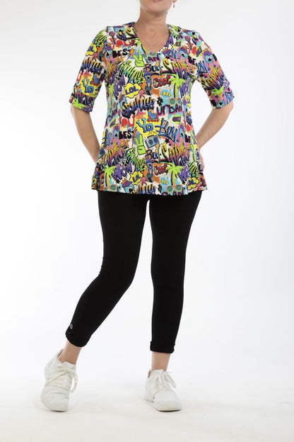 Schönes Damen T-Shirt – Farbiges shirt von NaveedMode