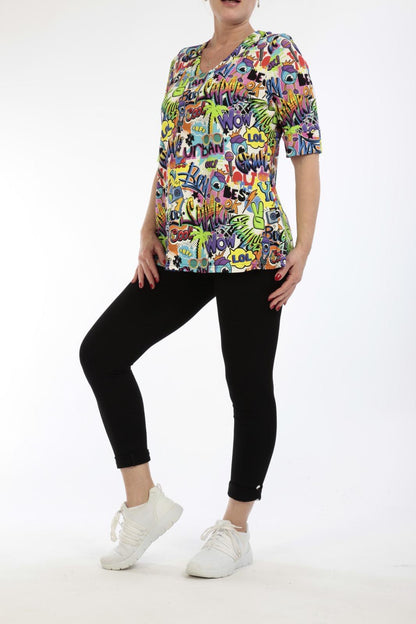 Schönes Damen T-Shirt – Farbiges shirt von NaveedMode