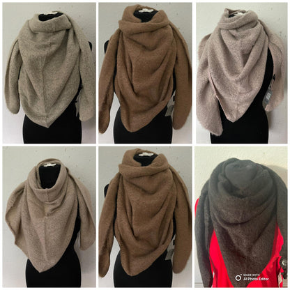 Stilvolle Dreieckstücher mit Leopardenmuster, Statement-Prints & mehr – Perfekt für Herbst & Winter