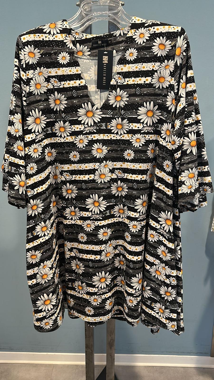 Elegantes T-Shirt mit Abstraktem Print
