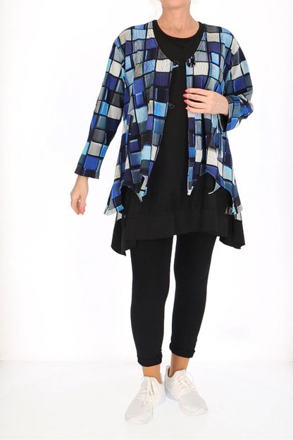 „Damen Jacke mit Knopf – Leichte Sommerjacke – Eleganter Kurzjacke von NaveedMode“