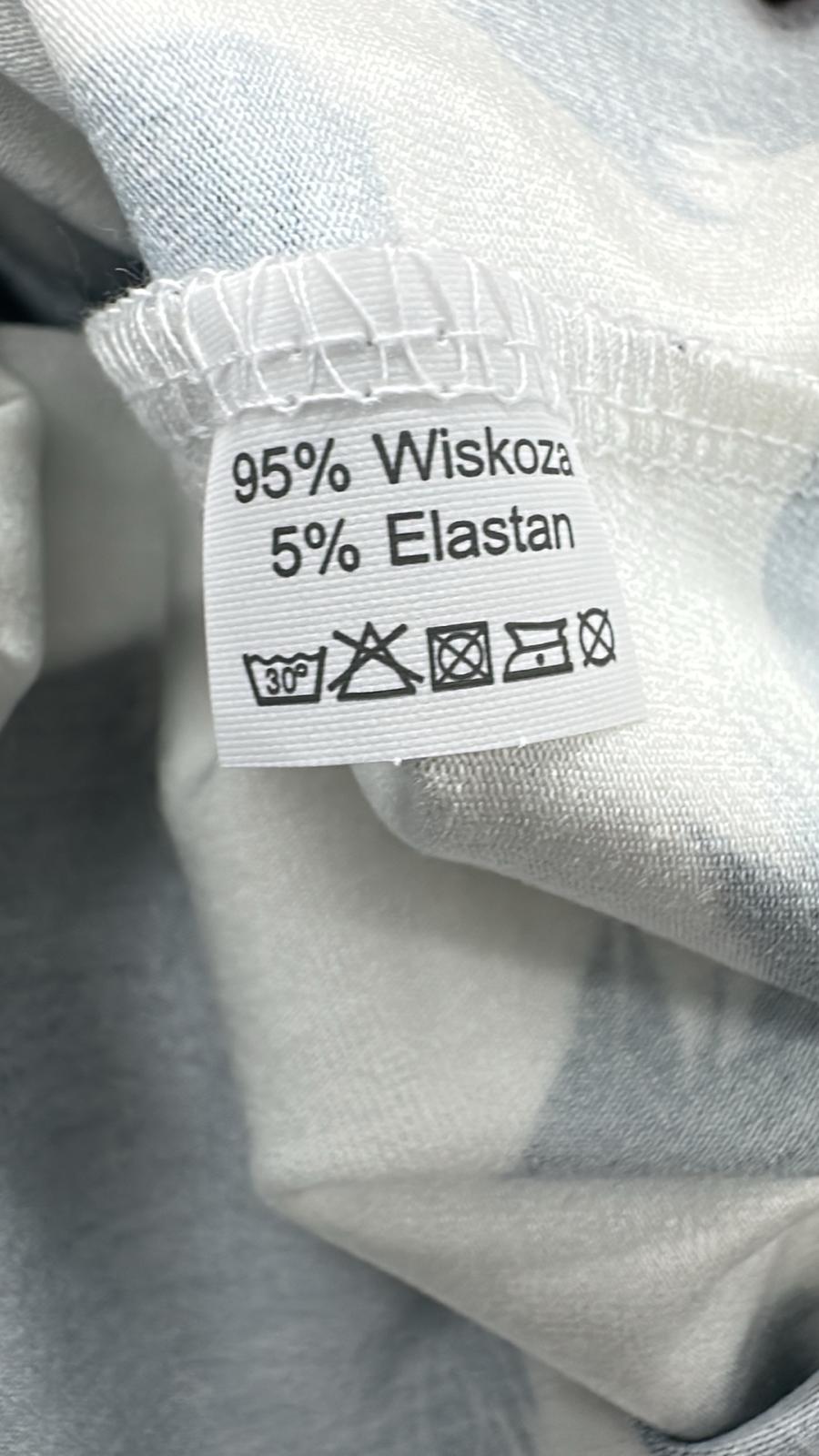 Elegantes T-Shirt mit Punkt-Grafik – Schwarz & Weiß