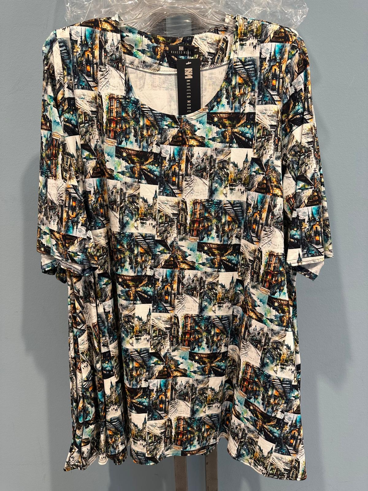 Formstabiles Damen Shirt Übergröße – Hochwertiger Stretch-Mix